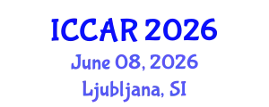 International Conference on Control, Automation and Robotics (ICCAR) June 08, 2026 - Ljubljana, Slovenia