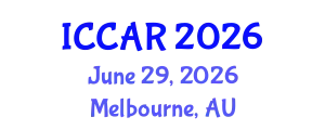 International Conference on Control, Automation and Robotics (ICCAR) June 29, 2026 - Melbourne, Australia