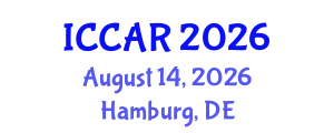 International Conference on Control, Automation and Robotics (ICCAR) August 14, 2026 - Hamburg, Germany