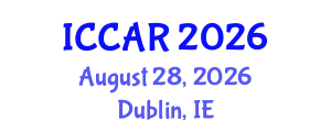 International Conference on Control, Automation and Robotics (ICCAR) August 28, 2026 - Dublin, Ireland