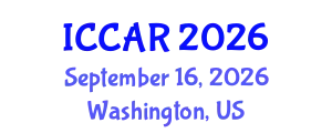 International Conference on Control, Automation and Robotics (ICCAR) September 16, 2026 - Washington, United States