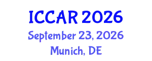 International Conference on Control, Automation and Robotics (ICCAR) September 23, 2026 - Munich, Germany