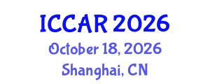 International Conference on Control, Automation and Robotics (ICCAR) October 18, 2026 - Shanghai, China