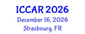 International Conference on Control, Automation and Robotics (ICCAR) December 16, 2026 - Strasbourg, France