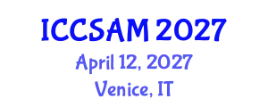 International Conference on Computer Science and Applied Mathematics (ICCSAM) April 12, 2027 - Venice, Italy