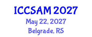 International Conference on Computer Science and Applied Mathematics (ICCSAM) May 22, 2027 - Belgrade, Serbia