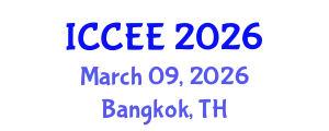 International Conference on Computer and Electrical Engineering (ICCEE) March 09, 2026 - Bangkok, Thailand