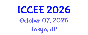 International Conference on Computer and Electrical Engineering (ICCEE) October 07, 2026 - Tokyo, Japan