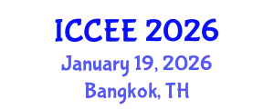 International Conference on Computer and Electrical Engineering (ICCEE) January 19, 2026 - Bangkok, Thailand
