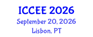 International Conference on Computer and Electrical Engineering (ICCEE) September 20, 2026 - Lisbon, Portugal