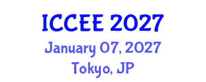 International Conference on Computer and Electrical Engineering (ICCEE) January 07, 2027 - Tokyo, Japan