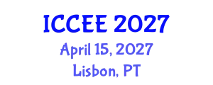 International Conference on Computer and Electrical Engineering (ICCEE) April 15, 2027 - Lisbon, Portugal