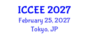International Conference on Computer and Electrical Engineering (ICCEE) February 25, 2027 - Tokyo, Japan