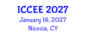 International Conference on Computer and Electrical Engineering (ICCEE) January 16, 2027 - Nicosia, Cyprus