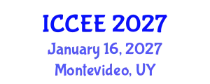 International Conference on Computer and Electrical Engineering (ICCEE) January 16, 2027 - Montevideo, Uruguay