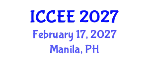 International Conference on Computer and Electrical Engineering (ICCEE) February 17, 2027 - Manila, Philippines