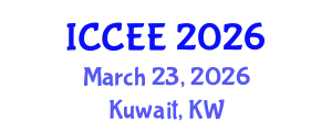 International Conference on Computer and Electrical Engineering (ICCEE) March 23, 2026 - Kuwait, Kuwait