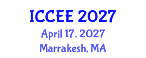 International Conference on Computer and Electrical Engineering (ICCEE) April 17, 2027 - Marrakesh, Morocco
