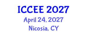 International Conference on Computer and Electrical Engineering (ICCEE) April 24, 2027 - Nicosia, Cyprus