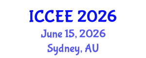 International Conference on Computer and Electrical Engineering (ICCEE) June 15, 2026 - Sydney, Australia