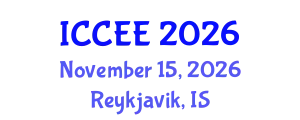 International Conference on Computer and Electrical Engineering (ICCEE) November 15, 2026 - Reykjavik, Iceland
