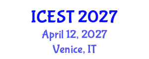 International Conference on Environmental Science and Technology (ICEST) April 12, 2027 - Venice, Italy