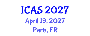 International Conference on Archaeological Sciences (ICAS) April 19, 2027 - Paris, France