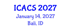 International Conference on Architecture, Culture and Spirituality (ICACS) January 14, 2027 - Bali, Indonesia