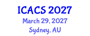International Conference on Architecture, Culture and Spirituality (ICACS) March 29, 2027 - Sydney, Australia