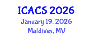 International Conference on Architecture, Culture and Spirituality (ICACS) January 19, 2026 - Maldives, Maldives