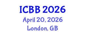 International Conference on Bioinformatics and Biomedicine (ICBB) April 20, 2026 - London, United Kingdom