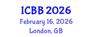 International Conference on Bioinformatics and Biomedicine (ICBB) February 16, 2026 - London, United Kingdom