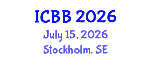 International Conference on Bioinformatics and Biomedicine (ICBB) July 15, 2026 - Stockholm, Sweden