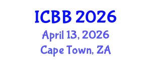 International Conference on Bioinformatics and Biomedicine (ICBB) April 13, 2026 - Cape Town, South Africa