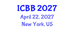 International Conference on Bioinformatics and Biomedicine (ICBB) April 22, 2027 - New York, United States
