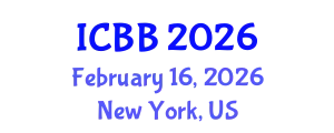 International Conference on Bioinformatics and Biomedicine (ICBB) February 16, 2026 - New York, United States