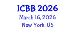 International Conference on Bioinformatics and Biomedicine (ICBB) March 16, 2026 - New York, United States