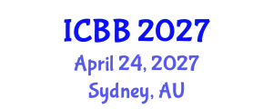 International Conference on Bioinformatics and Biomedicine (ICBB) April 24, 2027 - Sydney, Australia