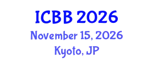 International Conference on Bioinformatics and Biomedicine (ICBB) November 15, 2026 - Kyoto, Japan