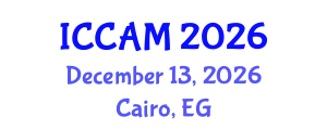 International Conference on Computer and Applied Mathematics (ICCAM) December 13, 2026 - Cairo, Egypt