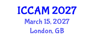 International Conference on Computer and Applied Mathematics (ICCAM) March 15, 2027 - London, United Kingdom