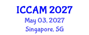 International Conference on Computer and Applied Mathematics (ICCAM) May 03, 2027 - Singapore, Singapore