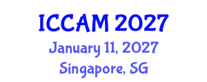 International Conference on Computer and Applied Mathematics (ICCAM) January 11, 2027 - Singapore, Singapore
