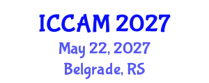 International Conference on Computer and Applied Mathematics (ICCAM) May 22, 2027 - Belgrade, Serbia