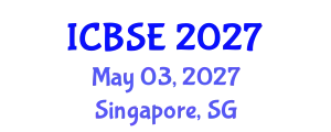 International Conference on Biomedical Science and Engineering (ICBSE) May 03, 2027 - Singapore, Singapore