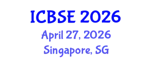 International Conference on Biomedical Science and Engineering (ICBSE) April 27, 2026 - Singapore, Singapore