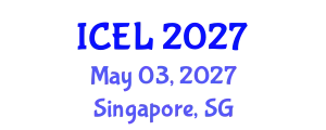 International Conference on e-Learning (ICEL) May 03, 2027 - Singapore, Singapore