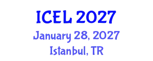 International Conference on e-Learning (ICEL) January 28, 2027 - Istanbul, Turkey