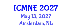 International Conference on Marine and Naval Engineering (ICMNE) May 13, 2027 - Amsterdam, Netherlands