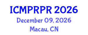 International Conference on Medical Physics, Radiation Protection and Radiobiology (ICMPRPR) December 09, 2026 - Macau, China
